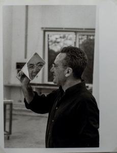 KATZ Benjamin 1939,Gerhard Richter dans l'atelier,1986,Binoche et Giquello FR 2019-06-21