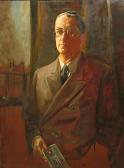 KATZ Irma 1900-1900,Portrait of Oscar Salzer,Bonhams GB 2010-07-18