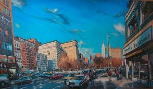 katz steven 1951,Union Square,1988,Sotheby's GB 2008-02-15