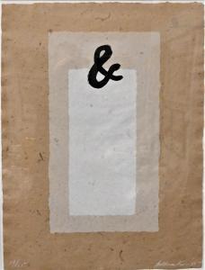 KATZ William 1929-2003,Ampersand From Bill T. Jones Portfolio,1985,Nadeau US 2023-02-25