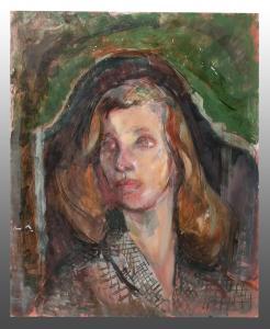 KATZENSTEIN Irving 1902-1973,Portrait of Barbara,Burchard US 2022-01-22