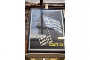 KAUFFER Edward McKnight 1890-1954,Greece Fights On,Stride and Son GB 2015-07-30