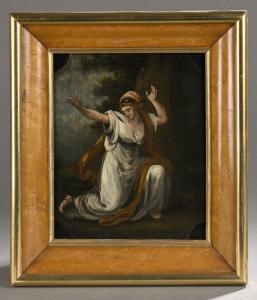 KAUFFMAN Angelica 1741-1807,Femme agenouillée, attaquée par un serpent,Rossini FR 2023-11-23