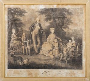 KAUFFMAN Angelica 1741-1807,Ferdinando IV, Re delle due Sicilie con famiglia R,Trionfante 2024-02-15