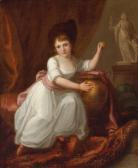 KAUFFMAN Angelica 1741-1807,Porträt eines Mädchens im weißen Kleid,Palais Dorotheum AT 2014-10-21