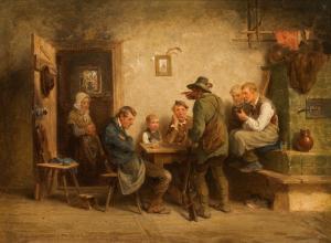 KAUFFMANN Hugo Wilhelm 1844-1915,"JÄGERLATEIN",1868,im Kinsky Auktionshaus AT 2023-06-20
