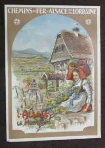 KAUFFMANN K 1900-1900,L'Alsace - La montagne,Hiret-Nuges, Hotel des ventes de Laval FR 2017-05-19