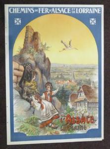 KAUFFMANN K 1900-1900,L'Alsace - la Plaine,Hiret-Nuges, Hotel des ventes de Laval FR 2017-05-19