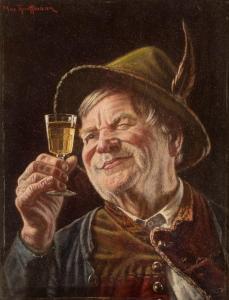 KAUFFMANN Max 1846-1913,The wine connoisseur,Hargesheimer Kunstauktionen DE 2018-09-22