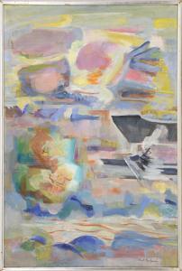 KAUFMAN ENIT 1897-1961,Abstract landscape,Eldred's US 2016-03-19