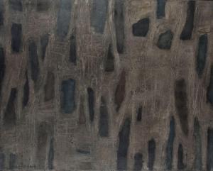 KAUFMANN Herbert 1924-2011,Abstrakte Komposition,1957,Peter Karbstein DE 2022-10-22