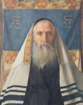 KAUFMANN Isidor 1853-1921,Hungarian Rabbi with Prayer Shawl,Shapiro Auctions US 2020-11-08