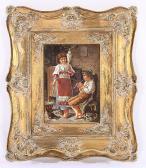 KAUFMANN Karl 1843-1905,Little Friends,Kamelot Auctions US 2016-11-17