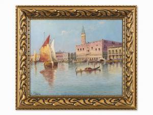 KAUFMANN Karl 1843-1905,Venetian Town Scape,c.1900,Auctionata DE 2016-12-02