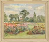 KAUFMANN Philipp Friedrich 1888-1969,Flower garden,Eldred's US 2015-09-26
