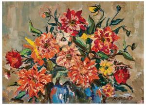 KAUFMANN Wilhelm 1895-1975,Flowers,1915,Palais Dorotheum AT 2024-03-14