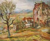 KAUFMANN Wilhelm 1901-1999,Landschaft mit Ruine,Palais Dorotheum AT 2016-11-22