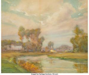 KAULA William Jurian 1871-1953,On the River,Heritage US 2023-11-21