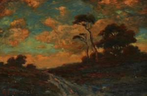 KAUMEYER George Frederick 1856-1951,Groves of trees in a landscape,John Moran Auctioneers 2023-10-04