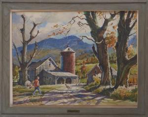 KAUTZKY Ted 1896-1953,Autumn in Vermont,Stair Galleries US 2013-02-02