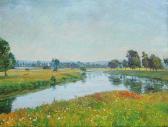 KAVAN Frantisek 1866-1941,A Landscape with a Water Surface,Palais Dorotheum AT 2009-11-28