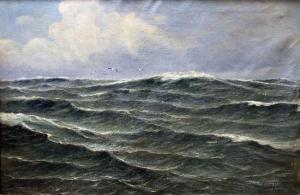 KAVARNALIEV Hristo 1892-1951,Marine landscape,1919,Victoria BG 2010-12-15