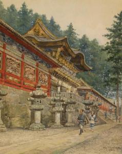 KAWAI Shinzo 1800-1900,Yomeimon Gate, Nikko,Weschler's US 2006-10-14