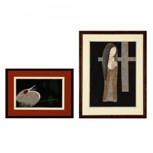 KAWANO Kaoru 1916-1965,Maria Kwannon + Untitled,Santa Fe Art Auction US 2024-03-13