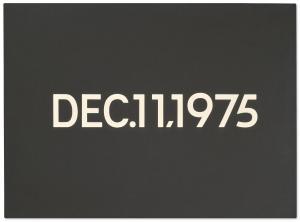 KAWARA On 1933-2014,DEC. 11,1975,1966/2013,Christie's GB 2023-09-29