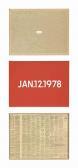KAWARA On 1933-2014,JAN. 12, 1978,1978,Christie's GB 2015-05-12