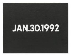 KAWARA On 1933-2014,JAN. 30. 1992,1992,Sotheby's GB 2023-05-19
