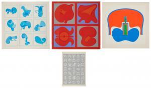KAWASHIMA Takeshi 1930,Four Prints,1970,Sotheby's GB 2023-10-03