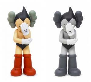 KAWS 1974,Astro Boy Companion - Original & Gray,2012,Bonhams GB 2017-11-21