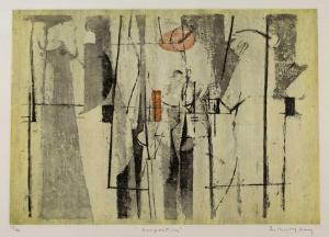 KAY Bernard 1927-2021,Composition,1963,Mallams GB 2022-03-16