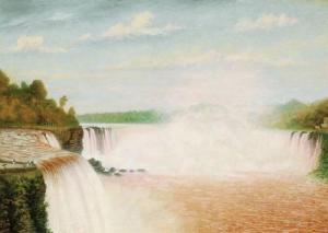 KAY Lo 1900-1900,Kay (William H, late 19th Century) Niagara Falls f,Bloomsbury London GB 2005-05-26