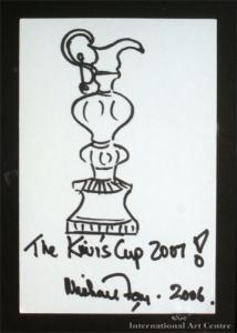 KAY Michael 1937,The Kiwis Cup 2001!,2006,International Art Centre NZ 2008-04-22
