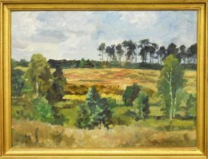 KAYSER EICHBERG Carl 1873-1964,Landschaft mit Kiefernwald,1958,Scheublein Art & Auktionen 2023-05-12