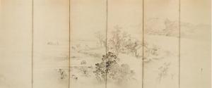 KAZAN Yokoyama 1784-1837,Agricultural Scenes,Bonhams GB 2014-03-19
