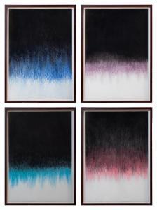 KAZEM Mohammed 1969,Soundless (Blue, Red, Purple and Green),2017,Sotheby's GB 2023-10-24