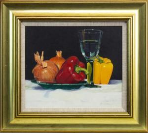 KEANY Brian 1945-2007,ONIONS, PEPPERS AND GLASS,McTear's GB 2019-09-29