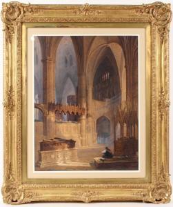 KEARNAN Thomas 1821-1858,Cathedral Interior,Nye & Company US 2018-09-25