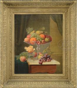 KEARNEY P,OPULENT STILL LIFE WITH SUMMER FRUITS,James D. Julia US 2013-01-30