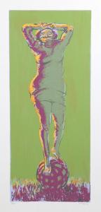 KEARNS James Jospeh 1924,Woman on Ball,1975,Ro Gallery US 2024-01-31