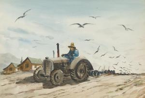 Keck Charles 1913-2003,Salt of the Land, Oxnard,John Moran Auctioneers US 2019-04-09