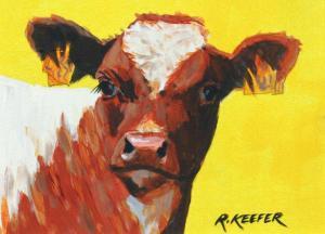 KEEFER Ronald,Spring Cow,Gormleys Art Auctions GB 2017-02-28