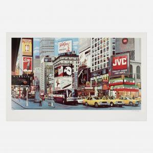 KEELEY Ken 1934-2020,Times Square Day,1995,Toomey & Co. Auctioneers US 2024-03-07