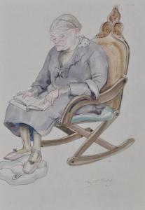 KEELING Pegaret,portrait of a woman,Burstow and Hewett GB 2011-03-23