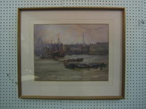 KEELING,The Thames Looking Towards The Monument and St Pau,1901,Denhams GB 2007-07-04