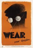 KEELY Pat Cokayne 1901-1970,WEAR YOUR GOGGLES,1942,Swann Galleries US 2019-05-23