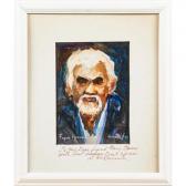KEENAN Frank 1900-1900,Self-portrait,1972,Rago Arts and Auction Center US 2017-08-26